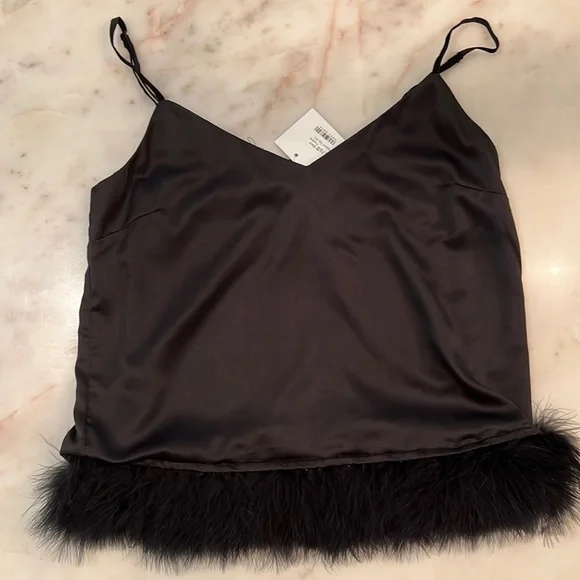 BB Dakota black feather Report Top xs - Picture 2 of 4